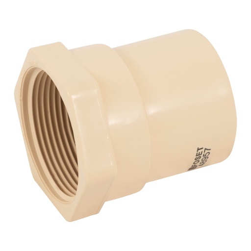 [T48957] Conector hembra CPVC 1-1/2', Foset - Pag 525