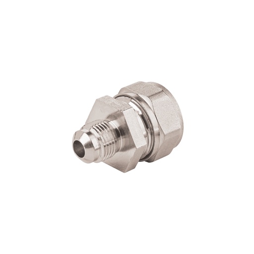 [T45942] Conector para PEALPE, 1/2' a flare 3/8', Foset - Pag 517