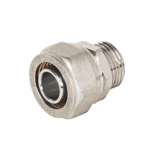 [T45936] Conector para PEALPE, 1/2', con rosca macho, Foset - Pag 517