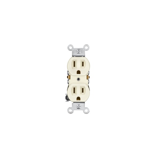 [T46102] Contacto dúplex, 2 polos 3 hilos, Standard, marfil, Volteck - Pag 405