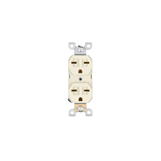 [T46104] Contacto dúplex, cara de chino, Standard, marfil, Volteck - Pag 405