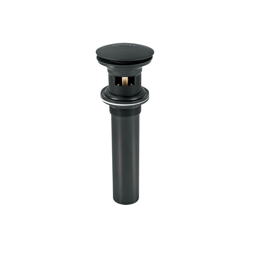 [T45703] Contra p/lavabo, 1-1/4', con rebosadero, hongo, latón, negro - Pag 501
