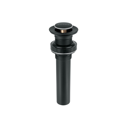 [T47982] Contra p/lavabo, 1-1/4', sin rebosadero, push, latón, negro - Pag 501