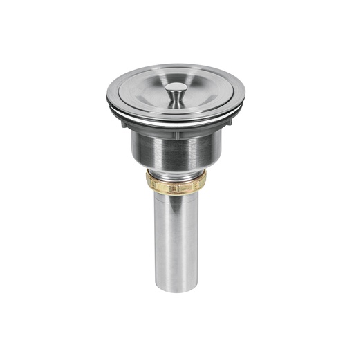 [T46629] Contracanasta 3-1/2' de acero inoxidable con tapa, Foset - Pag 500