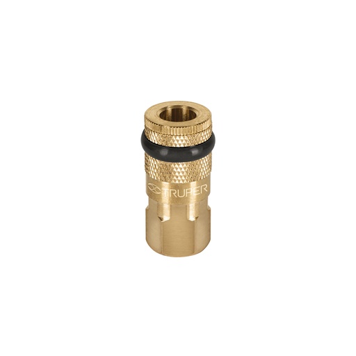 [T19084] Cople de latón, cuerda 1/4 NPT, hembra, Truper - Pag 95