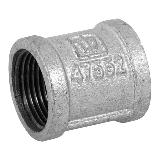 [T47552] Cople reforzado de acero galvanizado de 1', Foset - Pag 534