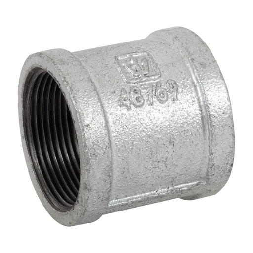 [T48769] Cople reforzado de acero galvanizado de 1-1/2', Foset - Pag 534