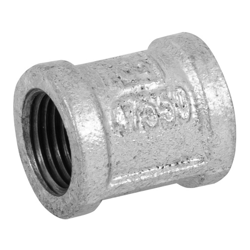 [T47550] Cople reforzado de acero galvanizado de 1/2', Foset - Pag 708