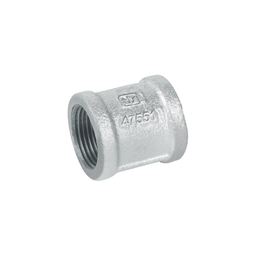 [T47551] Cople reforzado de acero galvanizado de 3/4', Foset - Pag 534