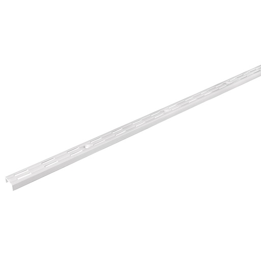 [T47719] Cremallera doble blanca para ménsulas planas, 2m, Fiero - Pag 563