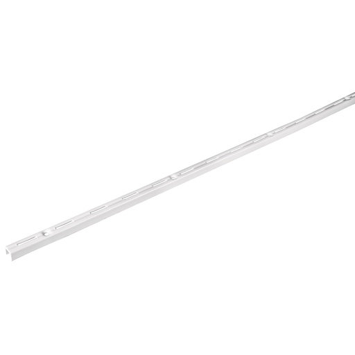 [T47711] Cremallera sencilla blanca para ménsulas planas, 1.5m, Fiero - Pag 563