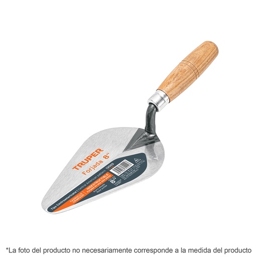 [T13007] Cuchara para albañil 10' forjada tipo Centroamericana,Truper - Pag 149
