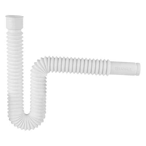 [T49509] Céspol flexible p/lavabo y fregadero, polietileno, blanco - Pag 672