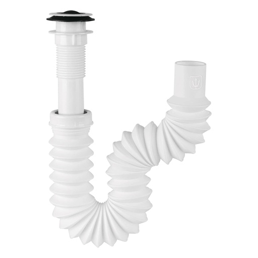 [T49365] Céspol flexible p/lavabo y fregadero, polipropileno, blanco - Pag 672