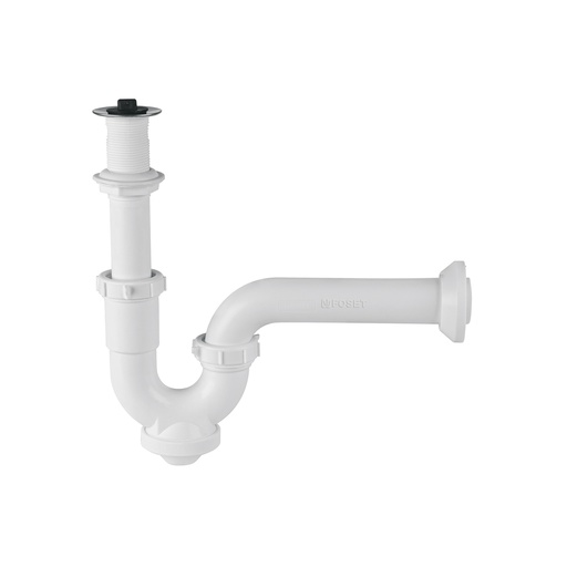 [T49508] Céspol rígido para lavabo con contra, polipropileno, 1-1/4' - Pag 503