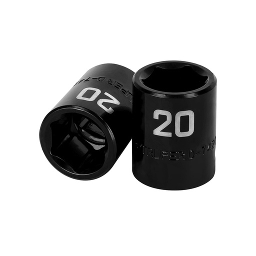 [T12420] Dado cuadro 1/2' de impacto 6 puntas de 20 mm, Truper - Pag 125