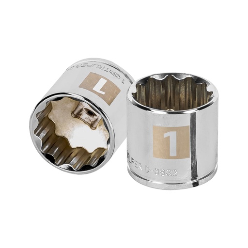 [T13592] Dado de 1', 12 puntas, cuadro 3/8', Truper - Pag 118