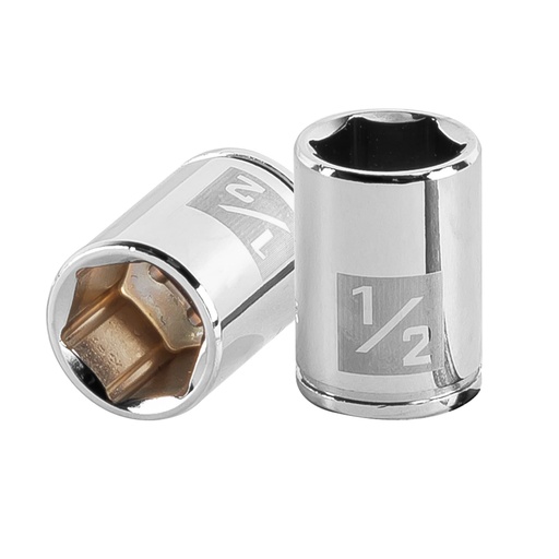 [T13162] Dado de 1/2', 6 puntas, cuadro 1/4', Truper - Pag 116