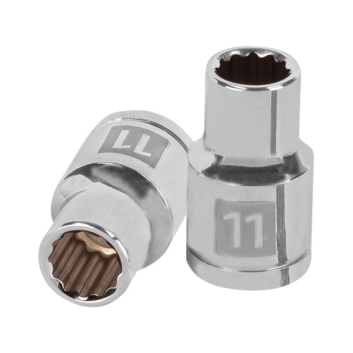 [T13525] Dado de 11 mm, 12 puntas, cuadro 1/2', Truper - Pag 120