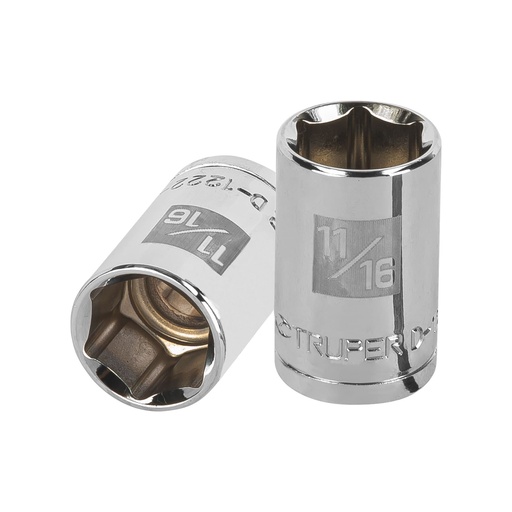 [T13235] Dado de 11/16', 6 puntas, cuadro 1/2', Truper - Pag 120