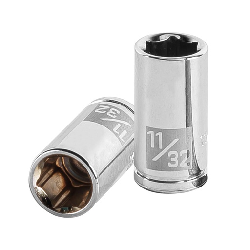 [T13159] Dado de 11/32', 6 puntas, cuadro 1/4', Truper - Pag 116