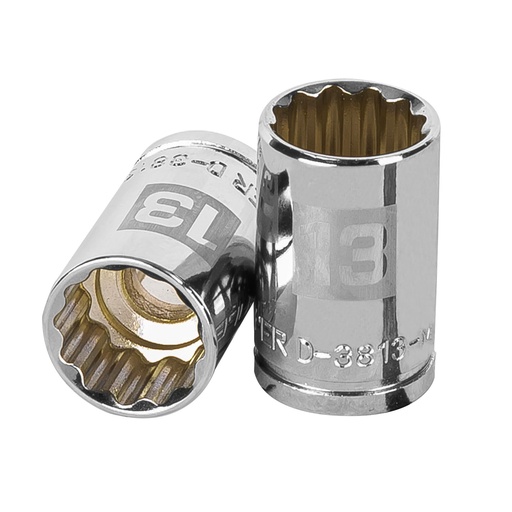 [T13633] Dado de 13 mm, 12 puntas, cuadro 3/8', Truper - Pag 118