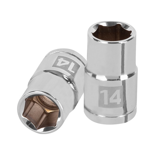 [T13264] Dado de 14 mm, 6 puntas, cuadro 1/2', Truper - Pag 120