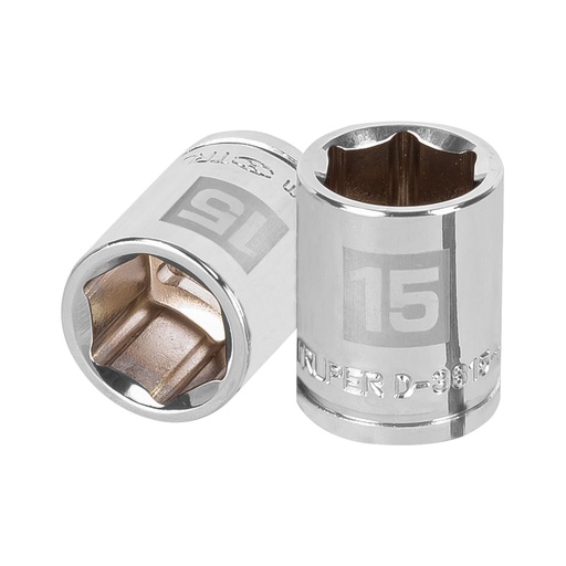 [T13679] Dado de 15 mm, 6 puntas, cuadro 3/8', Truper - Pag 118