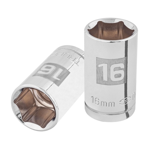 [T13266] Dado de 16 mm, 6 puntas, cuadro 1/2', Truper - Pag 120