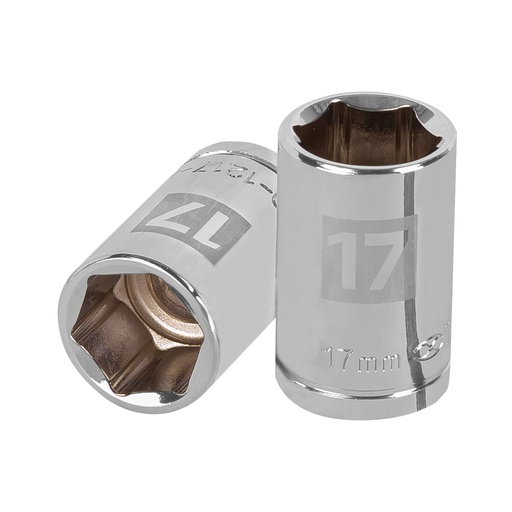 [T13267] Dado de 17 mm, 6 puntas, cuadro 1/2', Truper - Pag 120