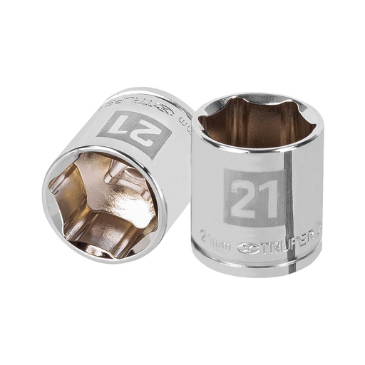 [T13685] Dado de 21 mm, 6 puntas, cuadro 3/8', Truper - Pag 118