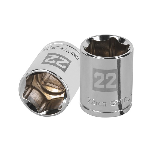 [T13272] Dado de 22 mm, 6 puntas, cuadro 1/2', Truper - Pag 120