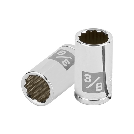 [T100961] Dado de 3/8', 12 puntas, cuadro 1/4', Truper - Pag 116