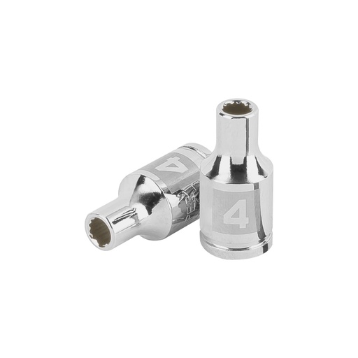 [T100973] Dado de 4 mm, 12 puntas, cuadro 1/4', Truper - Pag 116