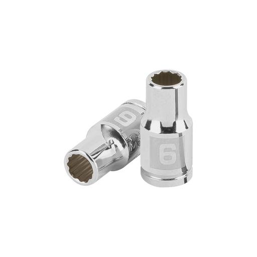 [T100978] Dado de 6 mm, 12 puntas, cuadro 1/4', Truper - Pag 116