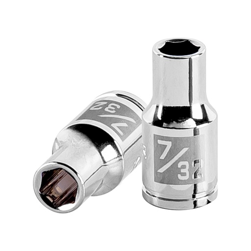 [T13155] Dado de 7/32', 6 puntas, cuadro 1/4', Truper - Pag 116