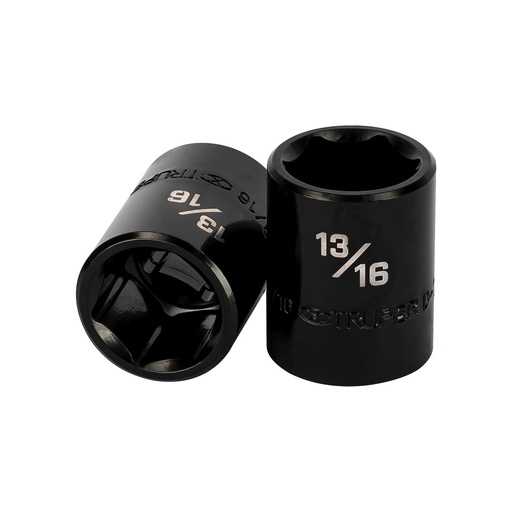 [T13382] Dado de impacto de 13/16', 6 puntas, cuadro 1/2', Truper - Pag 125