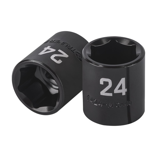 [T100897] Dado de impacto de 24 mm, 6 puntas, cuadro 1/2', Truper - Pag 125