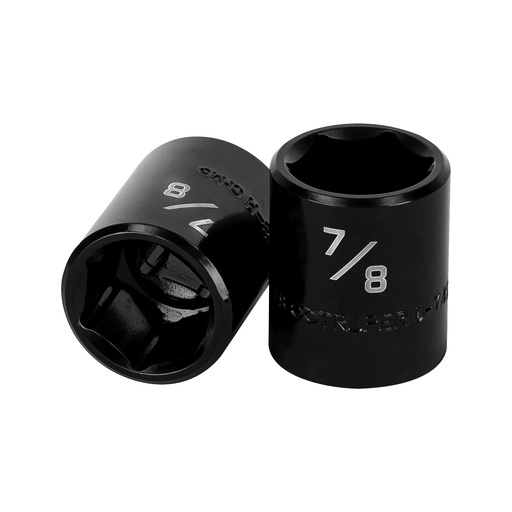 [T13383] Dado de impacto de 7/8', 6 puntas, cuadro 1/2', Truper - Pag 125