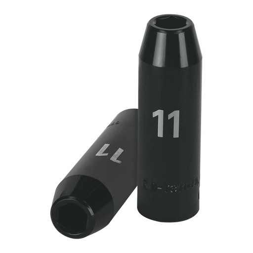 [T12423] Dado largo cuadro 1/2' de impacto 6 puntas de 11 mm, Truper - Pag 125