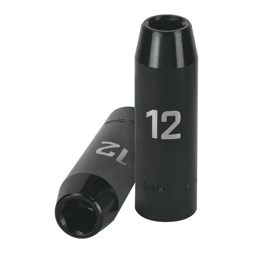 [T12424] Dado largo cuadro 1/2' de impacto 6 puntas de 12 mm, Truper - Pag 125