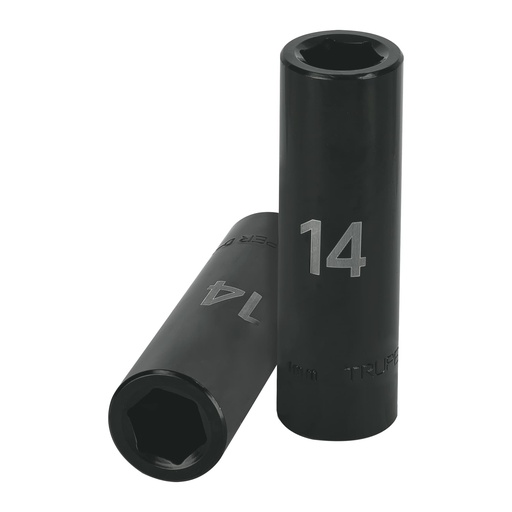 [T12426] Dado largo cuadro 1/2' de impacto 6 puntas de 14 mm, Truper - Pag 125