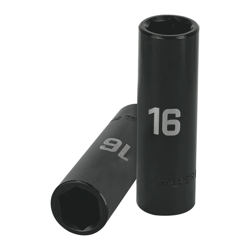 [T12428] Dado largo cuadro 1/2' de impacto 6 puntas de 16 mm, Truper - Pag 125