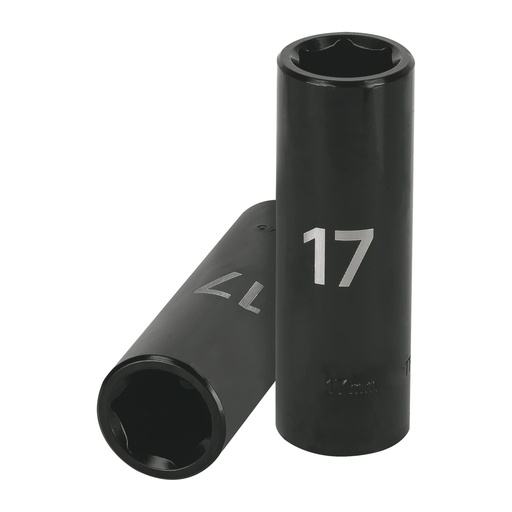 [T12429] Dado largo cuadro 1/2' de impacto 6 puntas de 17 mm, Truper - Pag 125