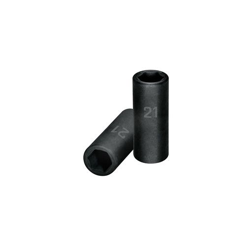 [T12433] Dado largo cuadro 1/2' de impacto 6 puntas de 21 mm, Truper - Pag 125