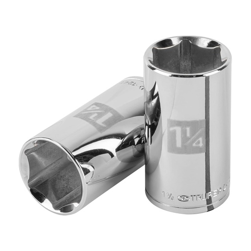 [T101000] Dado largo de 1-1/4', 6 puntas, cuadro 1/2', Truper - Pag 120