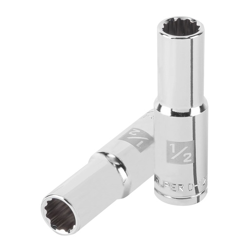 [T13360] Dado largo de 1/2', 12 puntas, cuadro 1/2', Truper - Pag 120