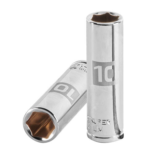 [T13204] Dado largo de 10 mm, 6 puntas, cuadro 1/4', Truper - Pag 116