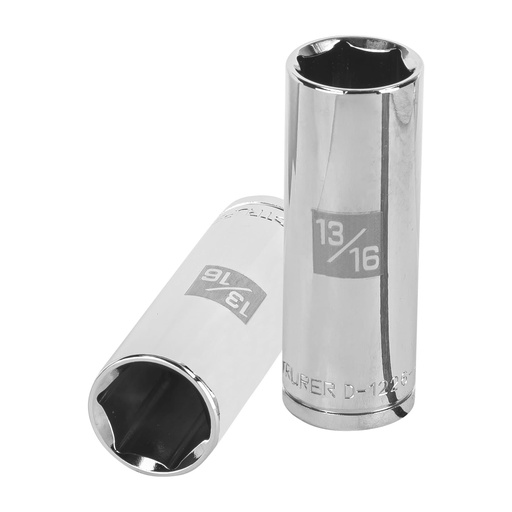 [T13330] Dado largo de 13/16', 6 puntas, cuadro 1/2', Truper - Pag 120