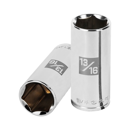 [T13719] Dado largo de 13/16', 6 puntas, cuadro 3/8', Truper - Pag 118